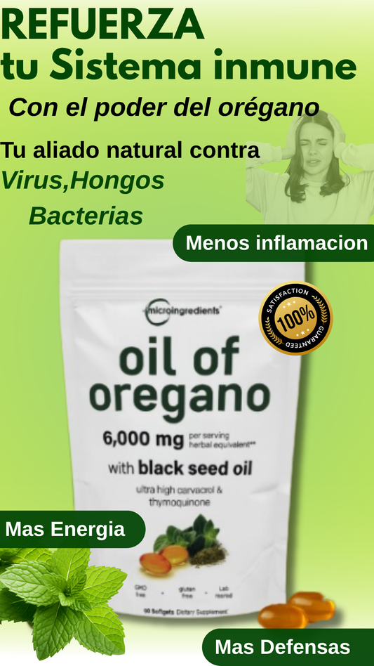 ACEITE DE ORGANO EN CAPSULAS